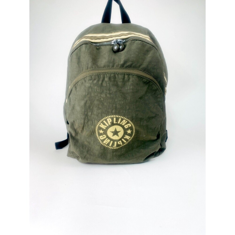 Kipling Curtis XL Backpack Olive Green Laptop Sleeve Rucksack Travel School Bag